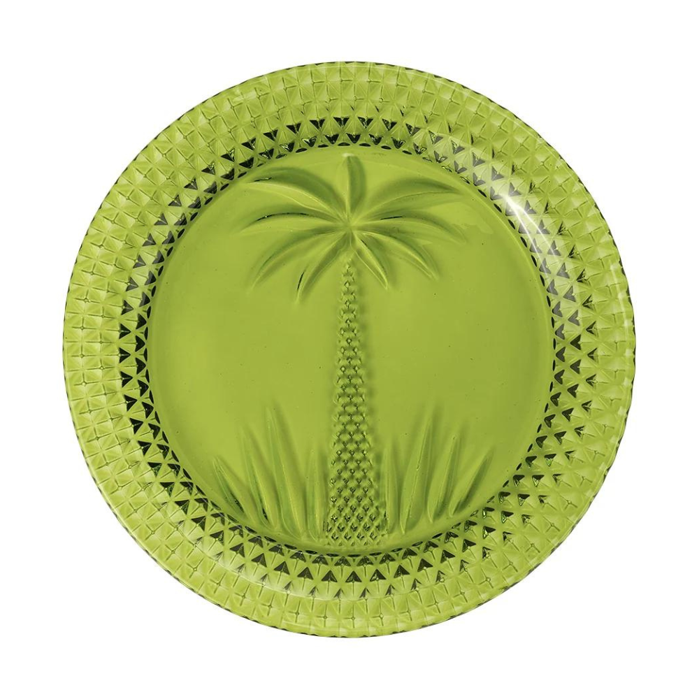 Palm Plate  - Green