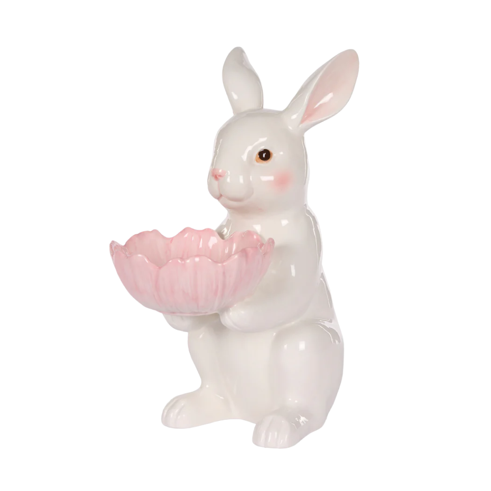 Bunny with Cosmos Bowl