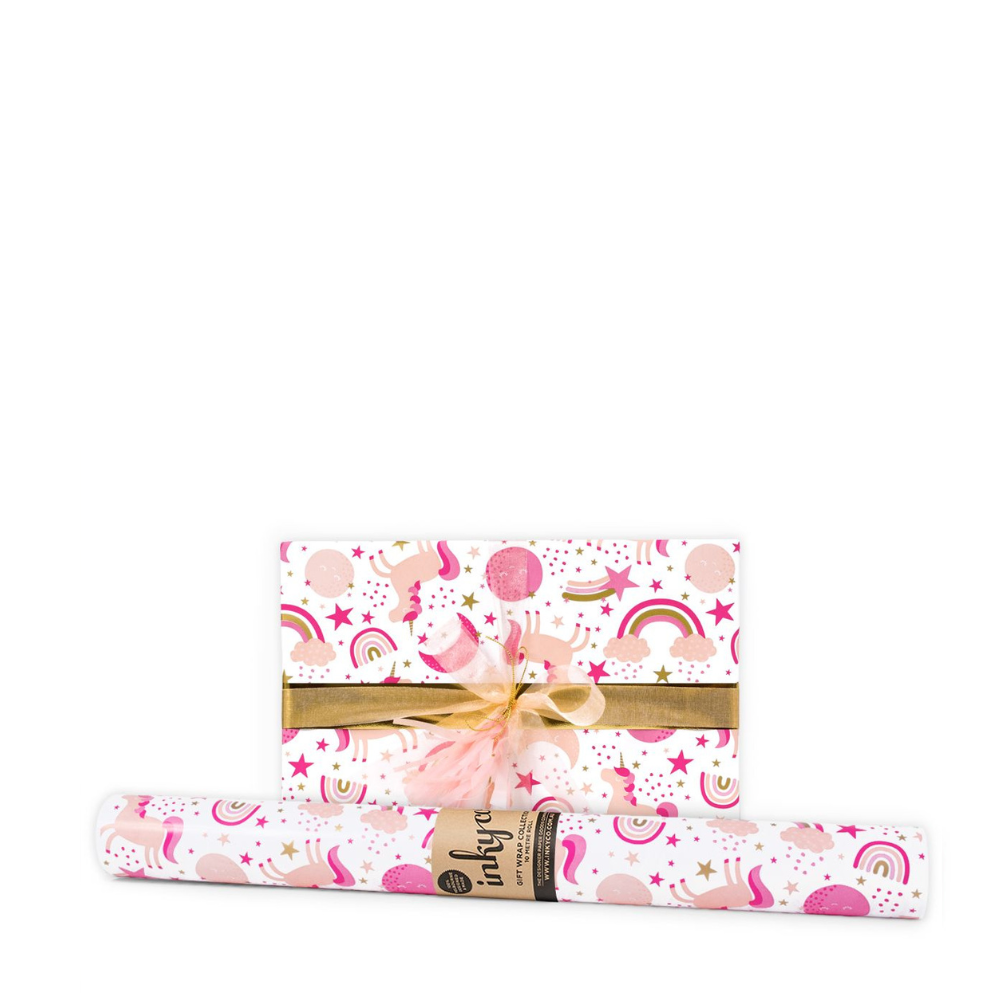 Inky Co 5m Roll - Unicorns | Honeysuckle Store Australia