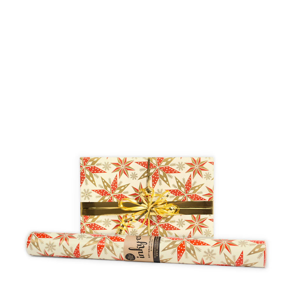 Inky Co 5m Roll - Xmas Lantern Red | Honeysuckle Store Australia