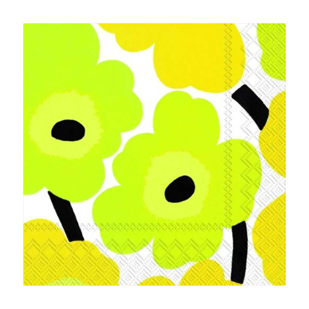 Napkin - Unikko Yellow