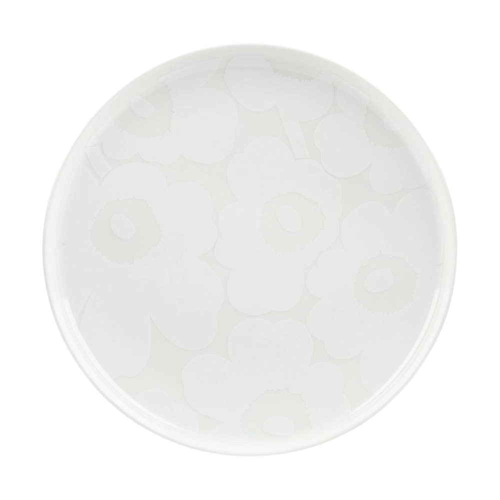 Unikko Plate 25cm - White