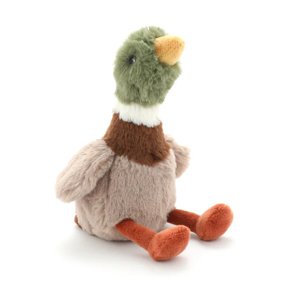 Mini Hugo The Mallard Duck Rattle | Honeysuckle Store Australia