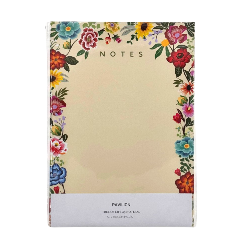 Botanical Notepad Botanical Notepad A5 - Tree of Life | Honeysuckle Store Australia