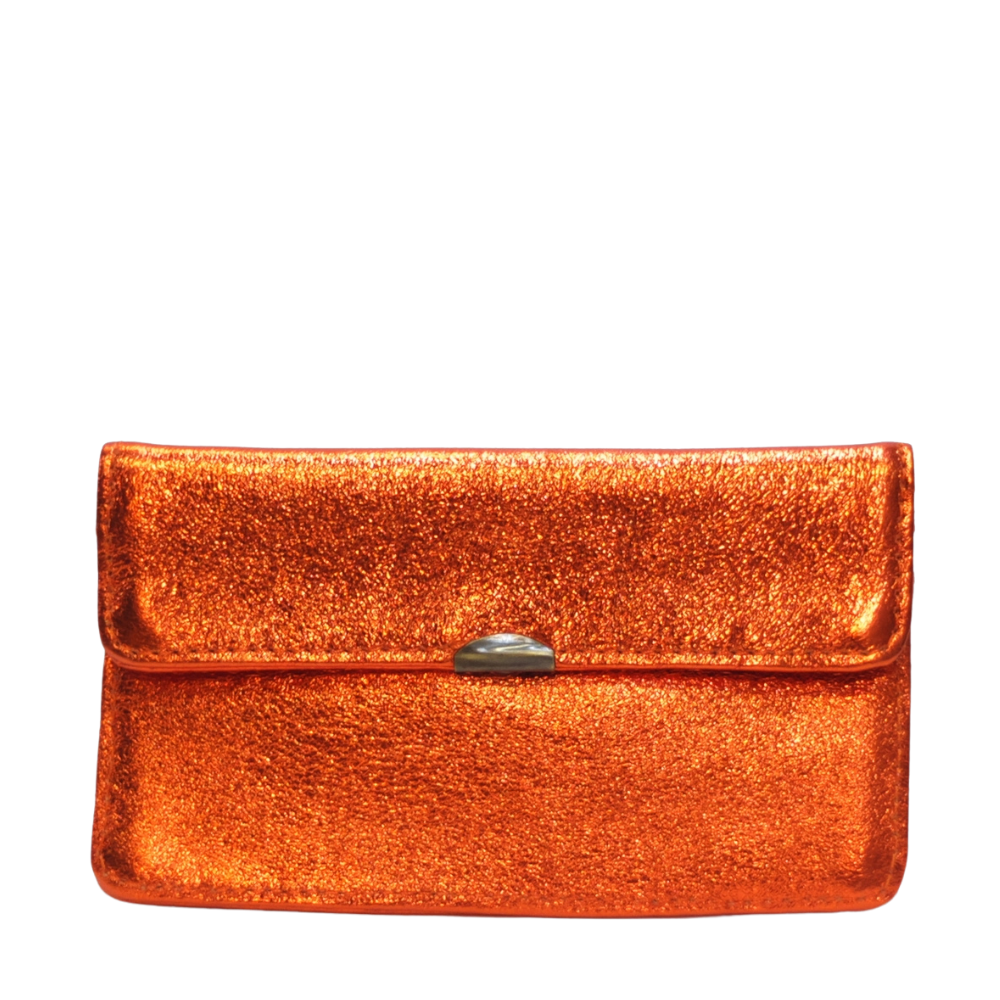 Compact All-in-one Leather Wallet - Lobster | Honeysuckle Store Australia