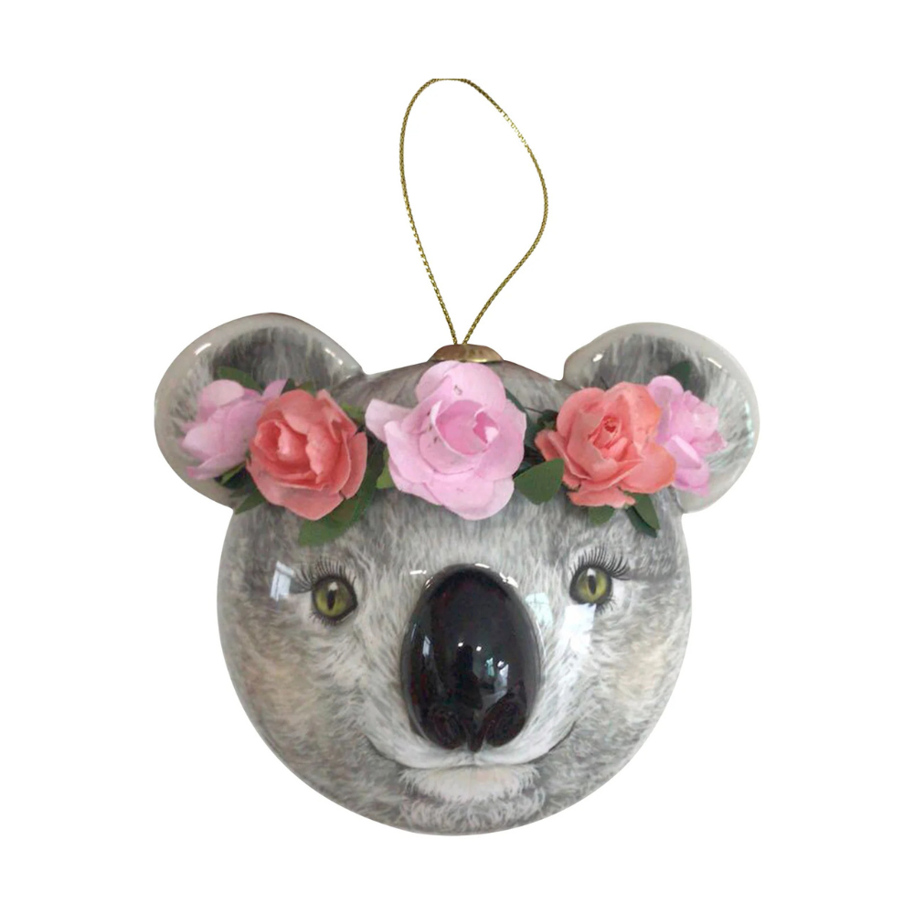 3D Bauble - Koala Holly