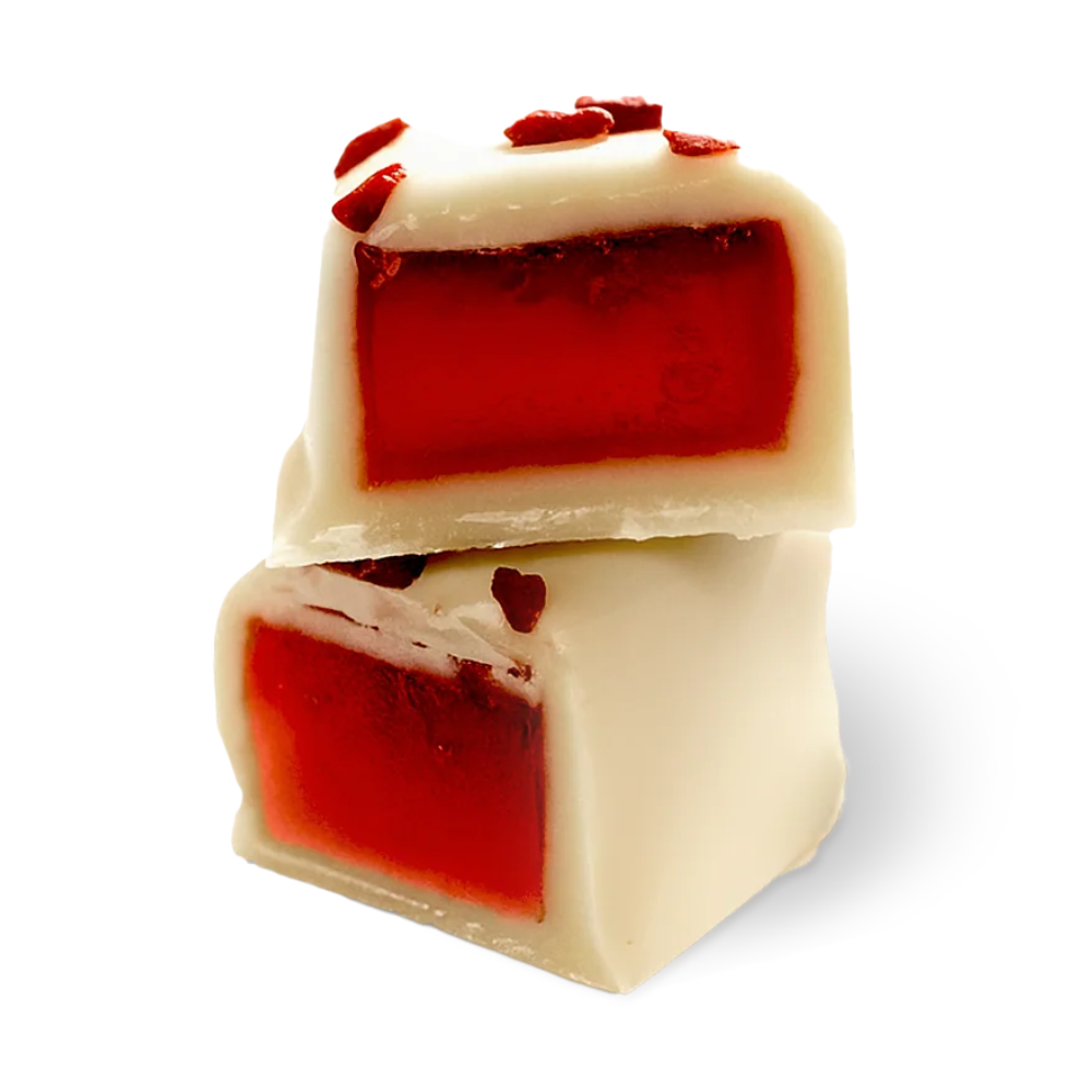 Turkish Delight White Raspberry - 66grs | Honeysuckle Store Australia