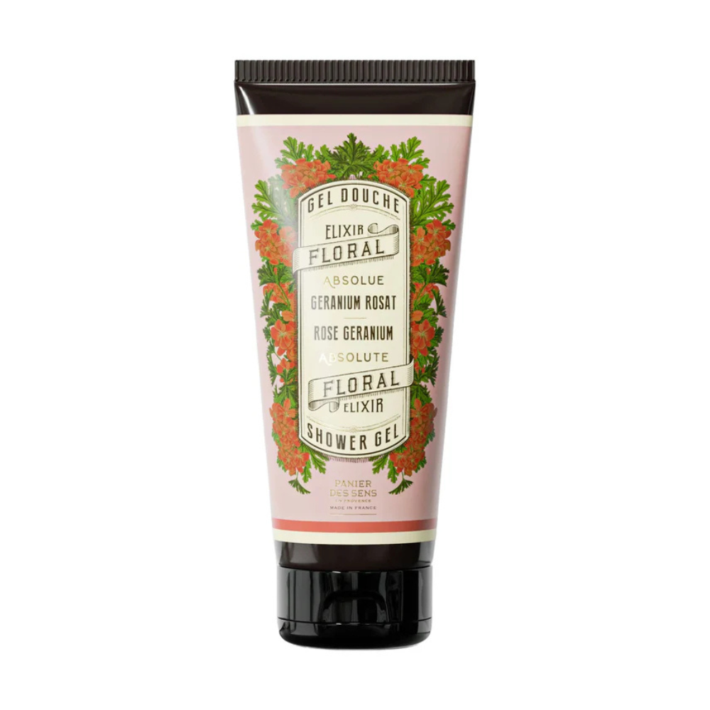 Rose Geranium Shower Gel Tube | Honeysuckle Store Australia