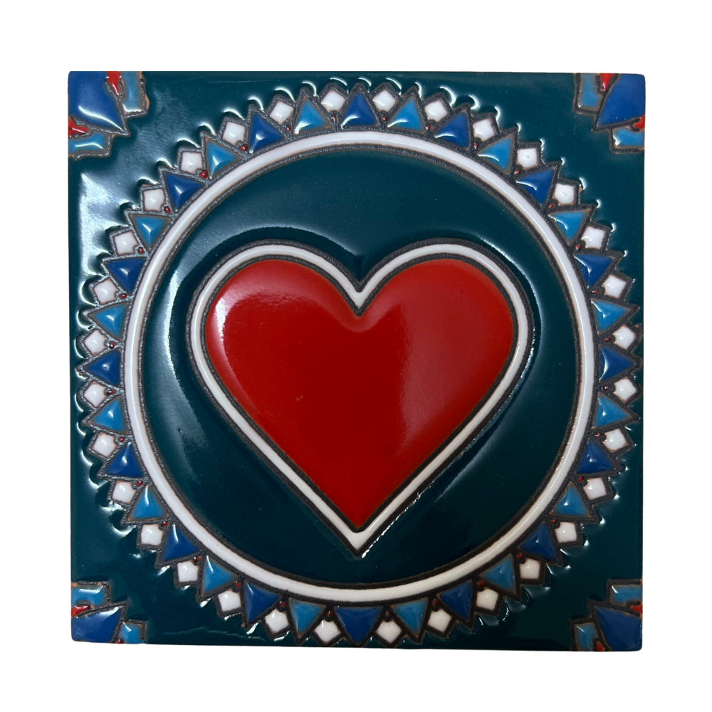 Tile 10x10 - Happy Heart