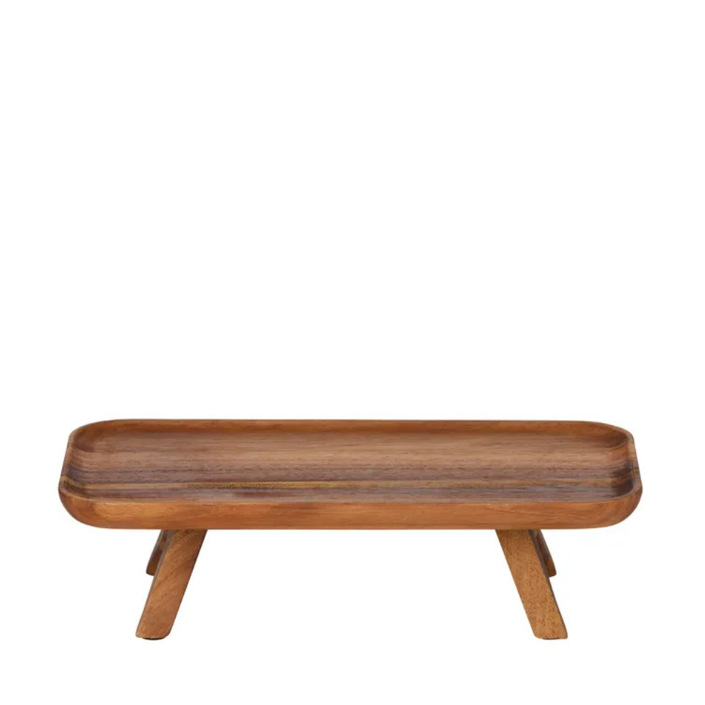 Gusto Wood Rectangular Stand | Honeysuckle Store Australia