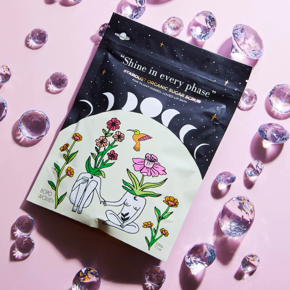 Stardust Organic Sugar Scrub Honeysuckle Store Australia